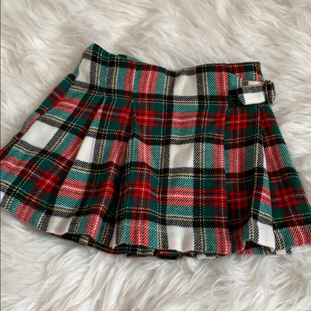 Carter’s Christmas Plaid Skirt